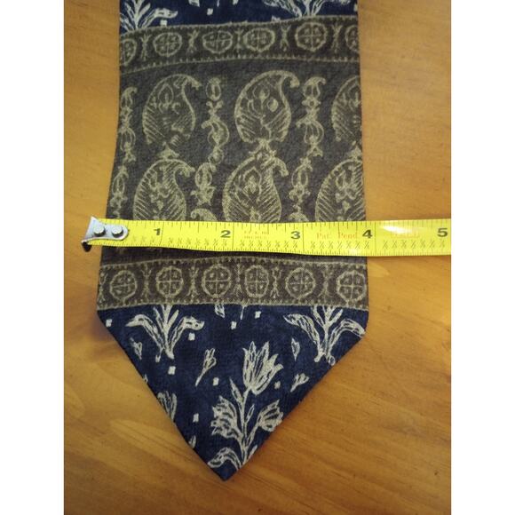 Structure Le Collezioni Men's Silk Tie Made in USA 100% Silk Vintage‎ - Picture 3 of 3